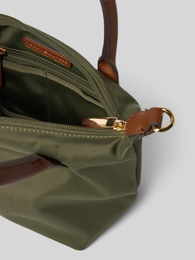 Tommy Hilfiger Umhängetasche mit echtem Leder-Besatz Modell 'POPETTE' Lind 5