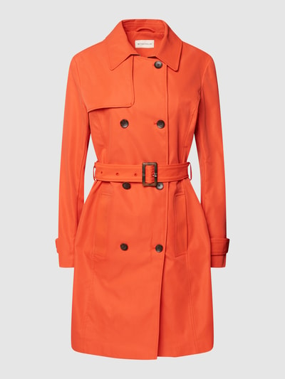 Tom Tailor Trenchcoat mit Umlegekragen Orange 2