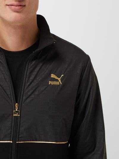 PUMA PERFORMANCE Sweatjacke mit Kontrasteinsatz Modell 'Luxe' Black 3