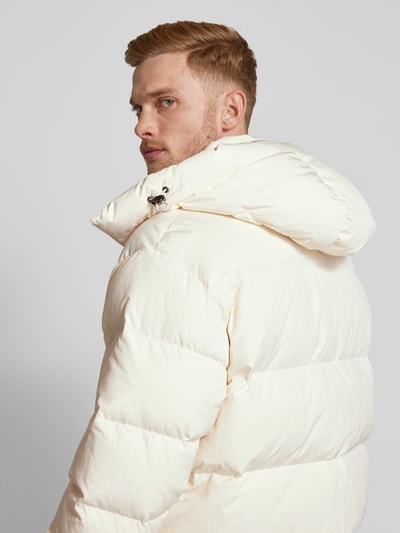 Emporio Armani Steppjacke mit Zweiwege-Reißverschluss Offwhite 3