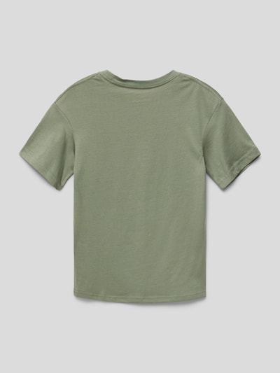 Jack & Jones T-shirt z okrągłym dekoltem model ‘JORVESTERBRO’ Limonkowy 3