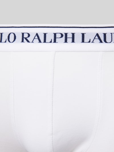 Polo Ralph Lauren Underwear Trunks mit elastischem Label-Bund im 5er-Pack Weiss 2