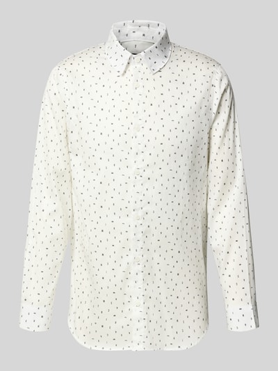 ARMANI EXCHANGE Freizeithemd mit Knopfleiste Modell 'CAMICIA' Weiss 2