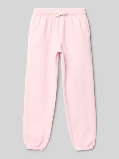 Polo Ralph Lauren Kids Sweatpants met elastische band en steekzakken Lichtroze - 1