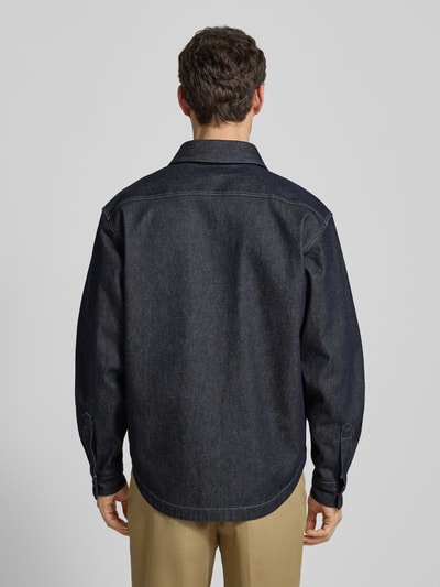 HUGO Oversized Jeansjacke aus reiner Baumwolle Modell 'EMIKOL' Blau 5