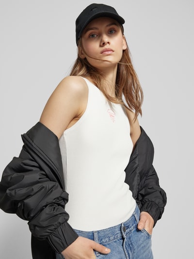 G-Star Raw Top met racerback Antraciet - 3