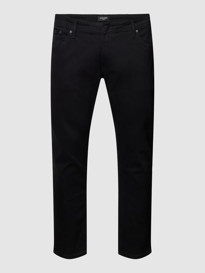 Jack & Jones Plus PLUS SIZE jeans in 5-pocketmodel, model 'GLENN' Zwart - 2