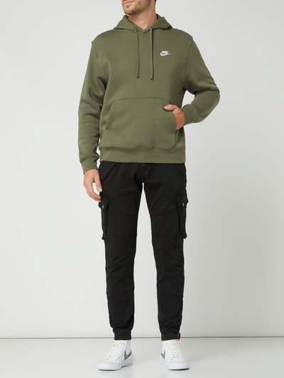 Alpha Industries Cargobroek met labeldetails, model 'COMBAT' Zwart - 1