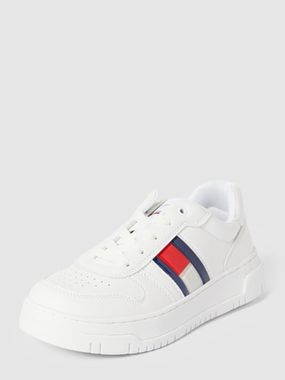 T.Hilfiger Kids Shoes Sneaker mit Logo-Detail Modell 'PAULENE' Weiss 1