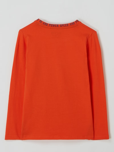 Blue Seven Longsleeve mit Print Orange 3