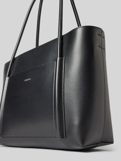 CK Calvin Klein Shopper mit Label-Schriftzug Modell 'LINN' Black 3