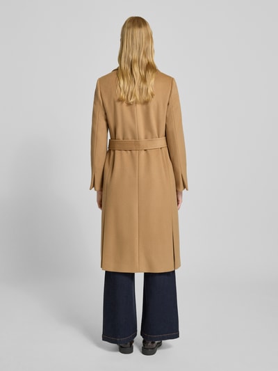 MAX&Co. Regular Fit Wollmantel mit Reverskragen Modell 'RUNAWAY' Camel 5