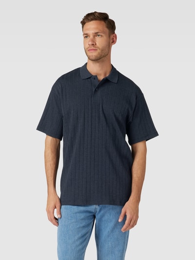 Jack & Jones Premium Poloshirt met polokraag, model 'CONNOR' Marineblauw - 4