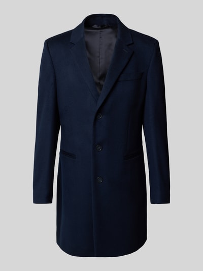 BOSS Regular Fit Wollmantel mit Kaschmir-Anteil - BECKHAM x BOSS Marine 2