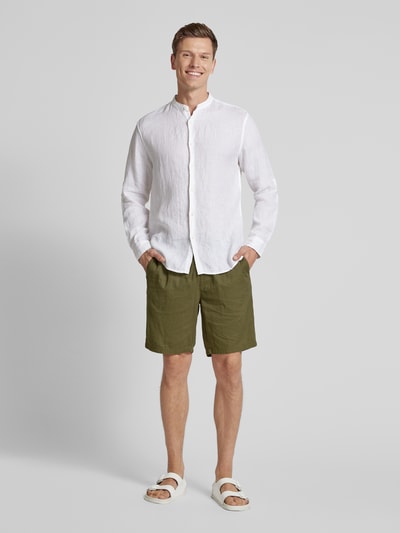 Matinique Shorts mit elastischem Bund Modell 'barton' Khaki 1