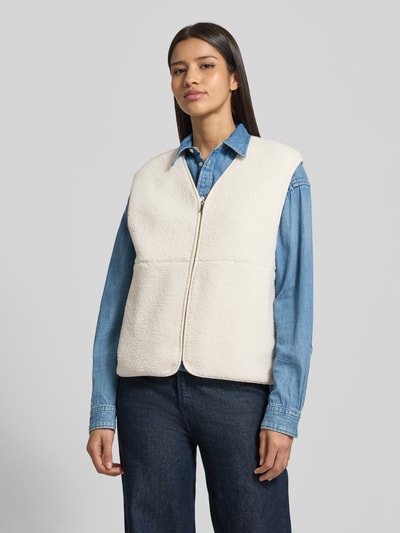 Someday Kamizelka z futerka model ‘Uliv’ Écru 4