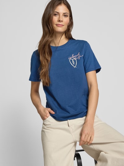 Scotch & Soda Regular Fit T-Shirt aus reiner Bio-Baumwolle Bleu 3