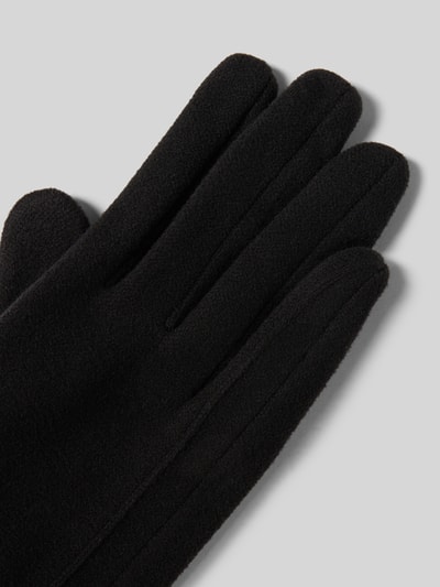 EEM Regular Fit Handschuhe mit Zierschleife Black 3