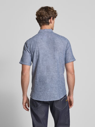 Only & Sons Vrijetijdsoverhemd met reverskraag, model 'CAIDEN' Bleu - 5