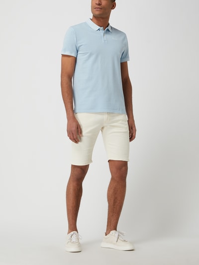 Pepe Jeans Slim Fit Poloshirt aus Baumwolle Modell 'Vincent' Hellblau 1