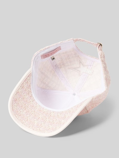 Guess Basecap in Bouclé-Optik Modell 'ELSA' Rosa 2