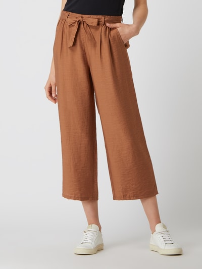 Betty Barclay Culotte mit Leinen-Anteil Camel 4