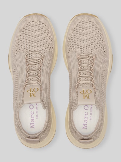 Marc O'Polo sneakers met logodetail model 'LIV' Beige - 3