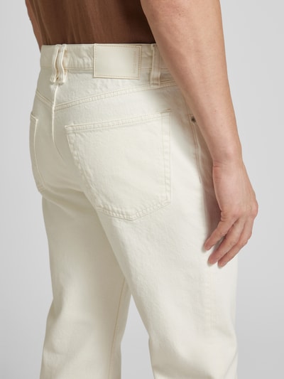 Mango Jeans mit Label-Patch Modell 'TANGER' Offwhite 3