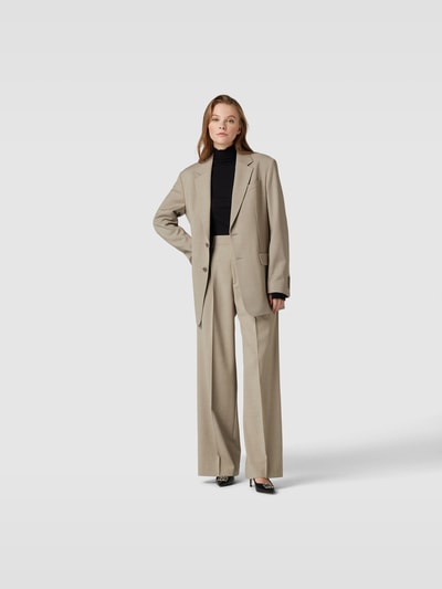 Filippa K Longblazer mit Knopfleiste Gruen Melange 1