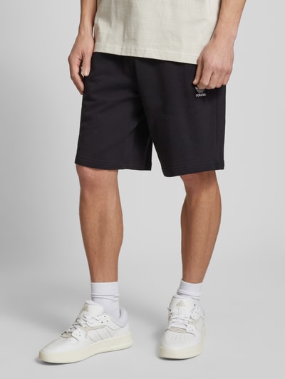 adidas Originals Sweatshorts mit elastischem Bund Black 4