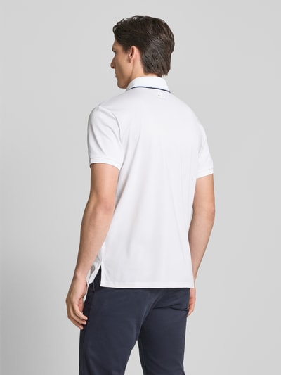 Polo Ralph Lauren Slim Fit Poloshirt mit Label-Patch Weiss 5