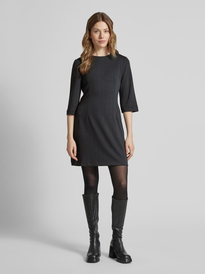 Vero Moda Minikleid mit 3/4-Arm Modell 'SILVA' Anthrazit 1