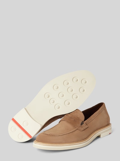 Lloyd Loafers mit Blockabsatz Modell 'JUSTIN' Beige 4