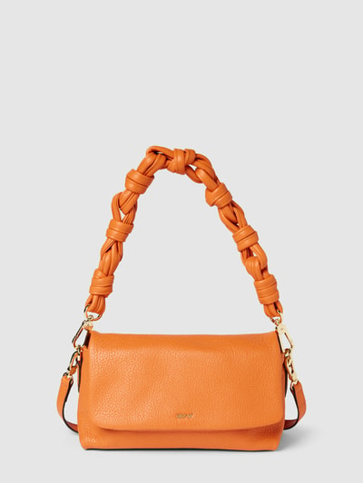 Abro Schultertasche aus Leder mit Label-Detail Modell 'SOLEY' Orange 2