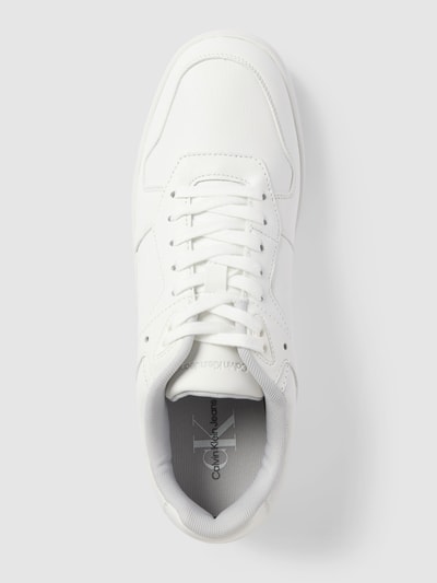 Calvin Klein Jeans Sneakersy z detalem z logo model ‘BASKET’ Biały 3