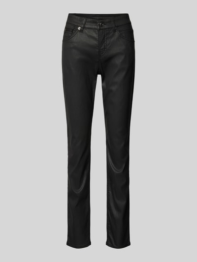 MAC Slim Fit Jeans mit Gesäßtaschen Black 2