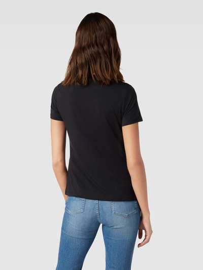 Weekend Max Mara T-Shirt mit Raffungen Modell 'PERGOLA' Black 5