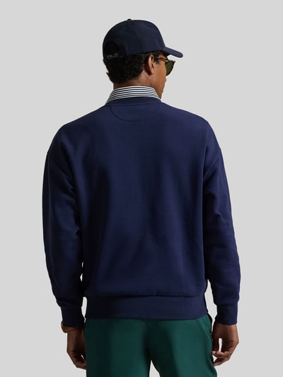 Polo Ralph Lauren Sweter z dzianiny z nadrukiem polo bear z wyhaftowaniem Granatowy 5