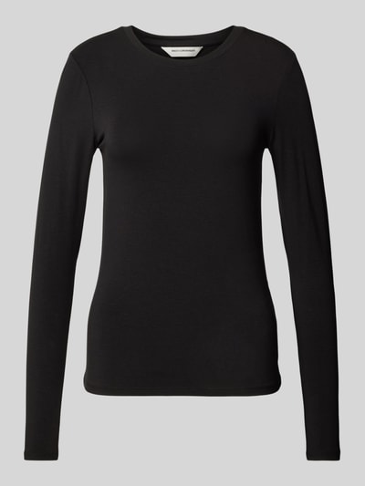 MSCH Copenhagen Longsleeve mit Rundhalsausschnitt Modell 'Betrina' Black 2