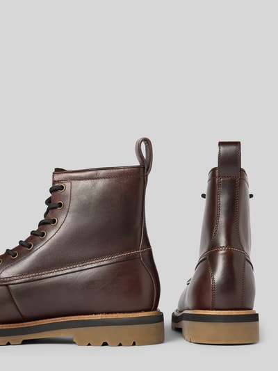 Vagabond Schnürstiefel aus echtem Leder Modell 'JAY' Mittelbraun 2