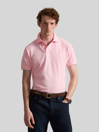 Polo Ralph Lauren regular fit poloshirt van puur katoen Felroze - 4