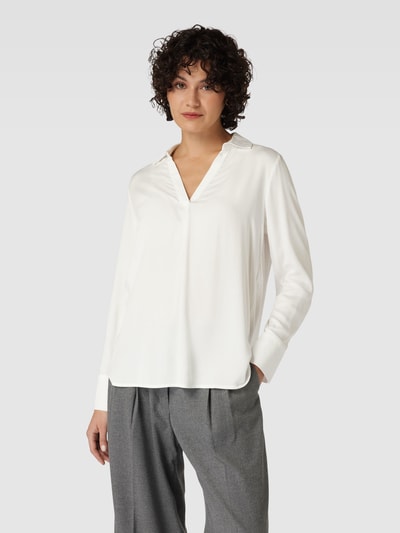 OPUS Bluzka w jednolitym kolorze model ‘Fangi’ Złamany biały 4
