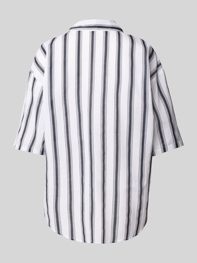 Christian Berg Woman Pyjamabovendeel met borstzak Wit - 3