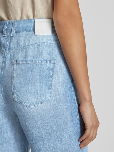 Marc Cain Flared Jeans im 5-Pocket-Design Bleu Melange 3