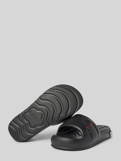 Kenzo Slides mit Label-Print Black 5
