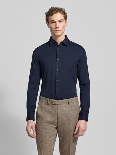 BOSS Slim Fit Businesshemd mit Stretch-Anteil Black 4