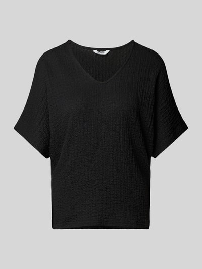 B.Young T-shirt z dekoltem w serek model ‘UMMI’ Czarny 2