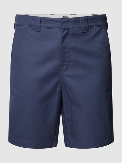 Dickies Bermudas mit Knopf- und Reißverschluss Modell 'COBDEN' Marine 2