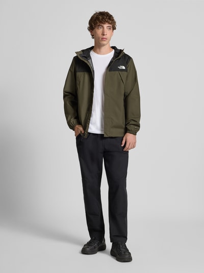 The North Face Kurtka z krytym zamkiem błyskawicznym model ‘ANTORA’ Ciemnoszary 1