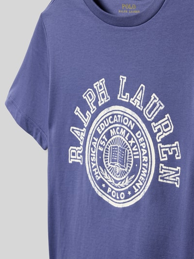 Polo Ralph Lauren Teens T-Shirt mit Label-Print Marine 2